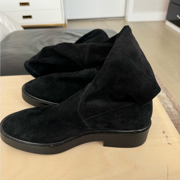 LOW START! Stuart Weitzman Women's Lowland Bold Over The Knee Boots - Picture 7 of 9